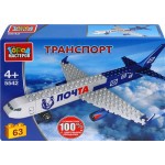 Конструктор ГОРОД МАСТЕРОВ Самолет, в ассортименте