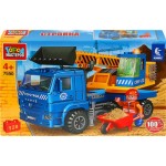 Конструктор ГОРОД МАСТЕРОВ Камаз Экскаватор, в ассортименте