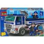 Конструктор ГОРОД МАСТЕРОВ Камаз, с фигуркой, в ассортименте