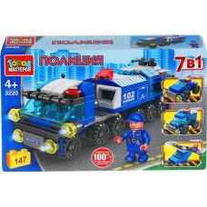 Конструктор ГОРОД МАСТЕРОВ Автомобиль реанимации/служба помощи, в ассортименте в магазинах Лента