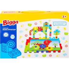 Набор игровой BIGGA Объемный, конструктор 198 предметов в магазинах Лента