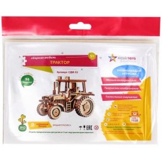 Набор игровой Трактор, сборная модель, 96 деталей Арт. СДМ-52 в магазинах Лента