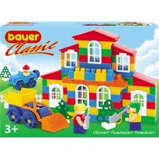 Конструктор BAUER Classic Стройка среднего дома Блокмена Арт. 696 в магазинах Лента