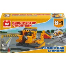 Конструктор WISE BLOCK Строительная техника, в ассортименте Арт. 40813 в магазинах Лента