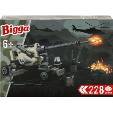 Конструктор BIGGA Пушка, 228 деталей Арт. 22518 в магазинах Лента