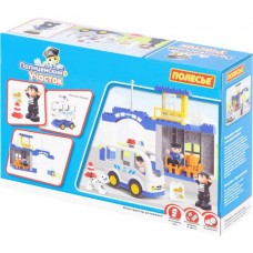 Конструктор POLESIE Макси Полицейский участок, 36 элементов Арт. 77554 в магазинах Лента