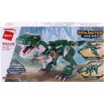 Конструктор QMAN Динозавры, 287 деталей