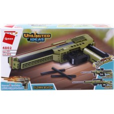 Конструктор QMAN Оружие, 202 детали в магазинах Лента