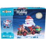 Конструктор KIBOX Клаус на олене 391 деталь, Арт. XB-18022