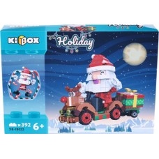 Конструктор KIBOX Клаус на олене 391 деталь, Арт. XB-18022 в магазинах Лента