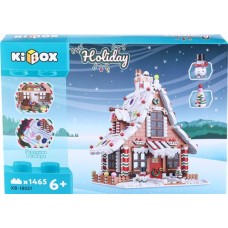 Конструктор KIBOX Новогодний домик 1464 детали, Арт. XB-18021 в магазинах Лента