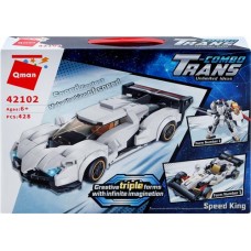 Конструктор QMAN Трансформер, 428 деталей, Арт. 42102 в магазинах Лента