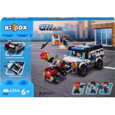Конструктор KIBOX Джип, 244 детали, Арт. 1933 в магазинах Лента