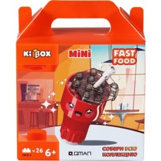 Конструктор KIBOX Фастфуд, Арт. 35012 в магазинах Лента
