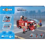 Конструктор KIBOX Пожарная машина, 370 деталей, Арт. 12012