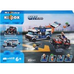 Конструктор KIBOX Полицейская погоня, 608 деталей, Арт. 1935