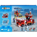 Конструктор KIBOX Пожарная машина, 539 деталей, Арт. 12013