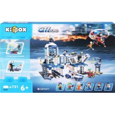 Конструктор KIBOX Полицейский участок, 731 деталь, Арт. 1937 в магазинах Лента
