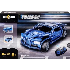 Конструктор KIBOX Машинка на радиоуправлении, 531 деталь, Арт. 54005 в магазинах Лента