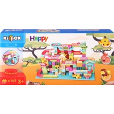 Конструктор KIBOX Парк развлечений, 145 деталей, Арт. 5107 в магазинах Лента