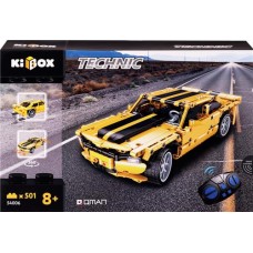 Конструктор KIBOX Машинка на радиоуправлении, 501 деталь, Арт. 54006 в магазинах Лента
