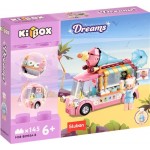 Конструктор KIBOX Фургончик с фастфудом, Арт. M38-B0993A-B