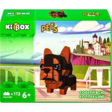 Конструктор KIBOX Йоркширский терьер, 113 деталей, Арт. MUK001 в магазинах Лента