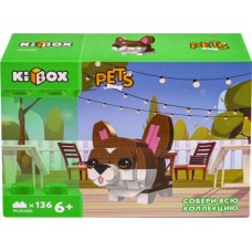 Конструктор KIBOX Корги, 136 деталей, Арт. MUK005 в магазинах Лента