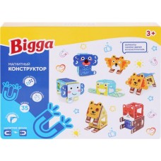 Конструктор магнитный BIGGA 35 деталей, Арт. LM676156 в магазинах Лента