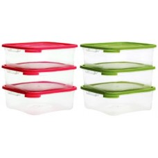 Комплект контейнеров ПОЛИМЕРБЫТ Каскад квадро СВЧ 700мл Арт. С64001, 3шт в магазинах Лента