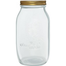 Банка для хранения 1.5л стеклянная, с металлической крышкой Арт. LEN-161121/17SDH-1F в магазинах Лента
