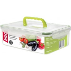 Контейнер HITT Basic с клипсами, прямоугольный, пластик, 2л Арт. H-S102 в магазинах Лента