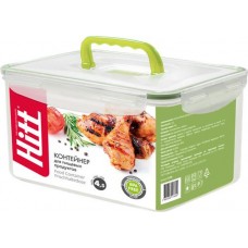 Контейнер HITT Basic прямоугольный, пластик, 4.5л Арт. H-S100 в магазинах Лента