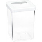Емкость для сыпучих продуктов IDEA Степ, белый, 1л