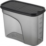 Емкость для сыпучих продуктов IDEA Бест, графитовый, 1.5л