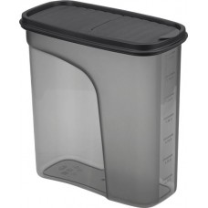 Емкость для сыпучих продуктов IDEA Бест, графитовый, 2л в магазинах Лента