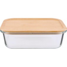 Контейнер для продуктов HOMECLUB с крышкой, бамбук, 1.5л в магазинах Лента