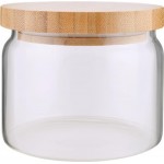 Банка для хранения HOMECLUB Bamboo, с крышкой, бамбук, 350мл Банка для хранения HOMECLUB Bamboo, с крышкой, бамбук, 350мл