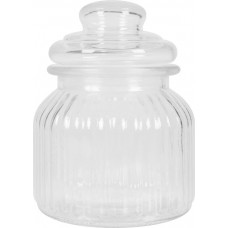 Банка для хранения HOMECLUB Lines, стекло, 650мл, Арт. CDLEN-22082923 в магазинах Лента