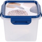 Контейнер для СВЧ ПОЛИМЕРБЫТ Autumn blues, прямоугольный, 0.9л