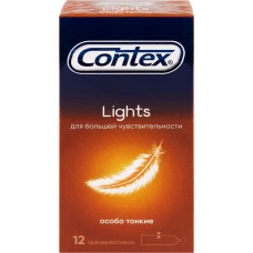 Презервативы CONTEX Lights, 12шт в магазинах Лента