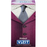 Презервативы VIZIT Ribbed Ребристые, 12шт Презервативы VIZIT Ribbed Ребристые, 12шт