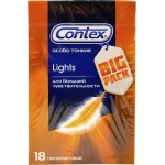 Набор CONTEX Презервативы Lights, 18шт Набор CONTEX Презервативы Lights, 18шт