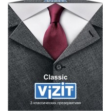 Презервативы VIZIT Classic Классические, 3шт в магазинах Лента