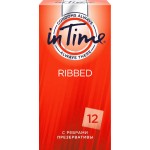 Презервативы IN TIME №12 Ribbed c ребрами, 12шт Презервативы IN TIME №12 Ribbed c ребрами, 12шт