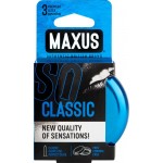 Презервативы MAXUS Classic, 3шт Презервативы MAXUS Classic, 3шт