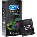 Презервативы DUREX Infinity гладкие с анестетиком, 12шт Презервативы DUREX Infinity гладкие с анестетиком, 12шт