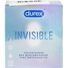 Презервативы DUREX Invisible, 3шт в магазинах Лента