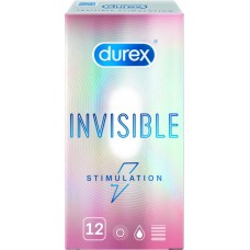 Презервативы DUREX Invisible Stimulation №12, 12шт в магазинах Лента