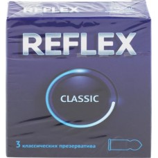 Презервативы REFLEX Classic №3 из натурального латекса, 3шт в магазинах Лента